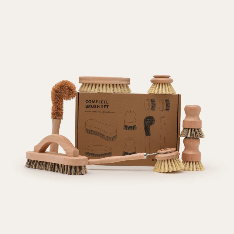 Ecological cleaning set for bowl cleaning